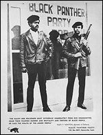 Les 
membres des Black Panthers Party