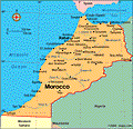 map of Morocco